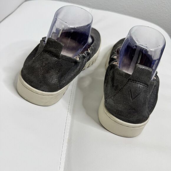 Vionic Slip On Uptown Ballet Flats Sz 7.5 Loafer Shimmer Gray Comfort Orthopedic - Picture 5 of 13